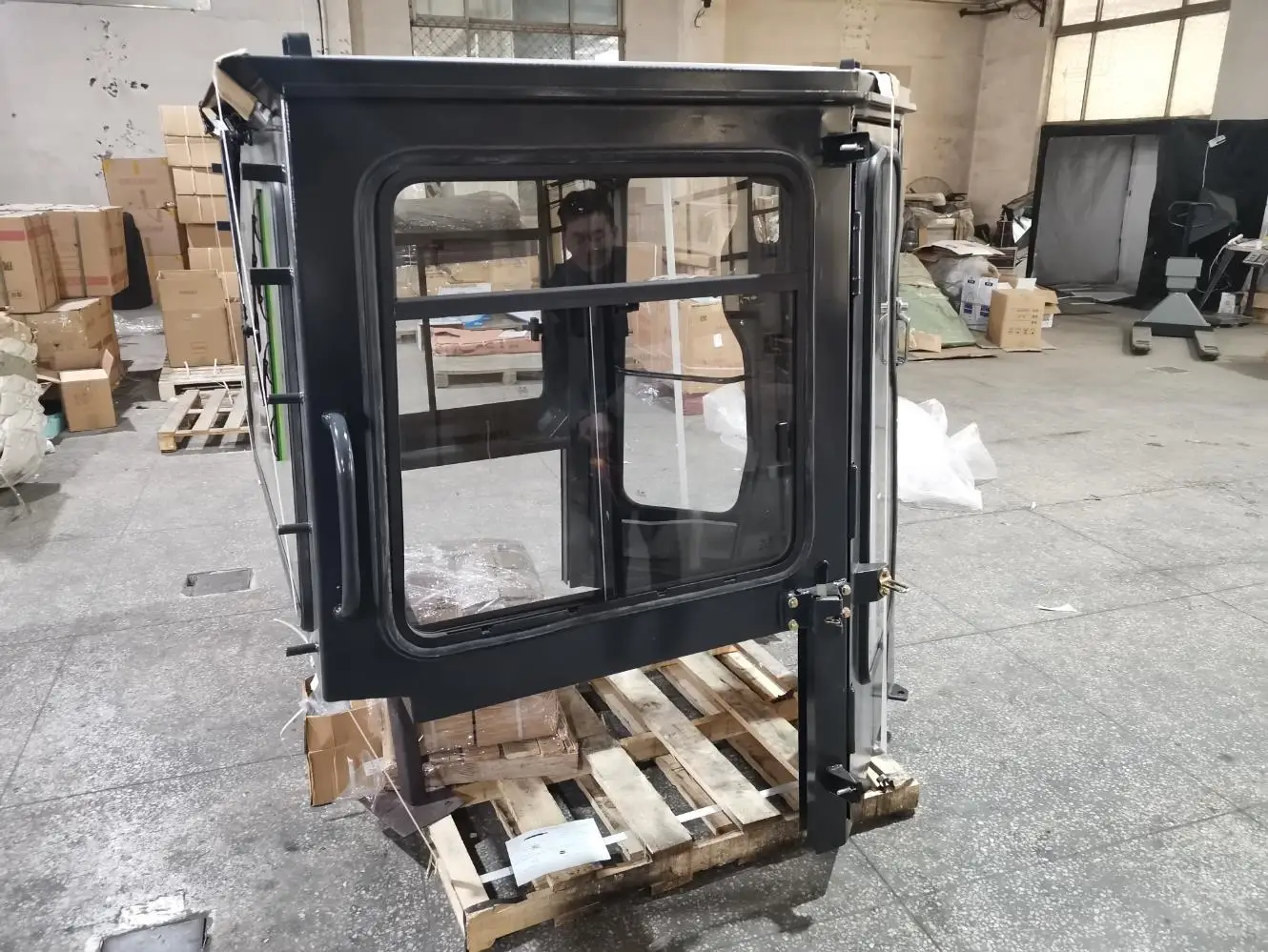 D2211-04320 cabbing machine frame cab assy for Shantui bulldozer engine SD32 SD16 SD22 cabin