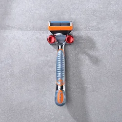 Factory Self Adhesive Shaver Holder organizer wall mounted Razor Hanger bracket for Bathroom toilet storage