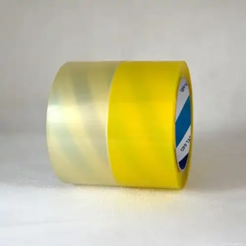 Single-Sided Transparent BOPP Sealing Tape Clear Waterproof Packing Tape with Pressure Sensitive Adhesive