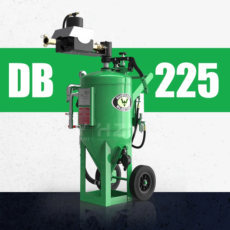 Портативная пескоструйная кастрюля с мобильным давлением без пыли db225