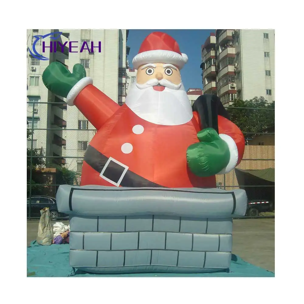 Big Christmas Inflatable Decoration Gnomes Grinch Air Sana Backyard Commercial
