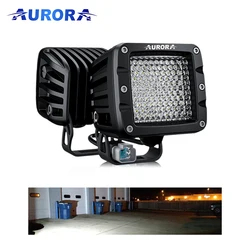 Aurora 2 3inch 12v 40w 4x4 Diffusion Led Bar Off Road Fog Lights Offroad Truck Flood Led Work Light