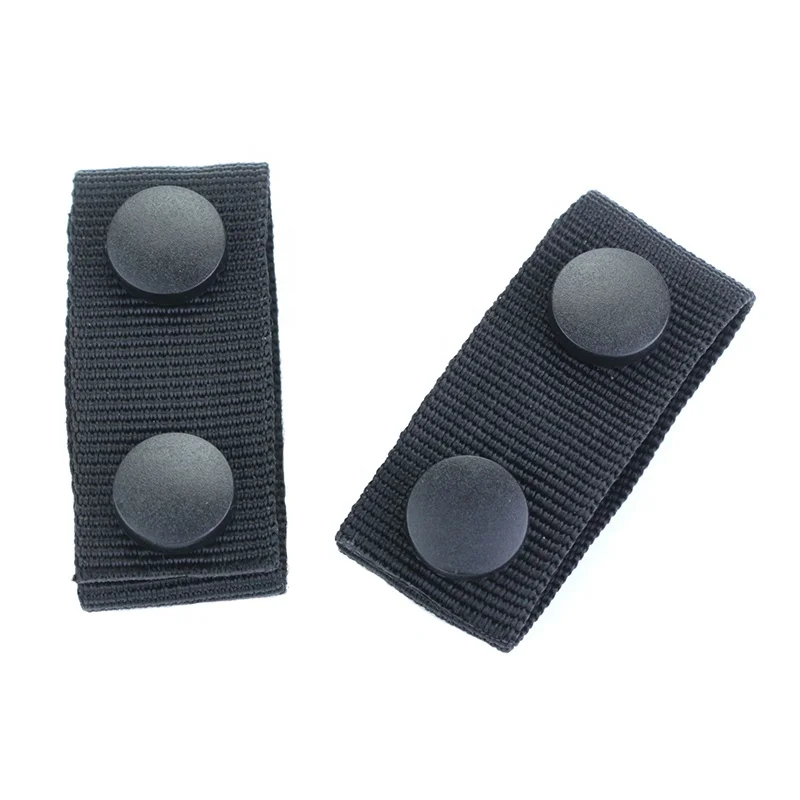 Men And Womens Belt Accessories Fixing Belt Loop Keychain Loop Keeper Belt Custom Logo, Police Military Equipment Accessories