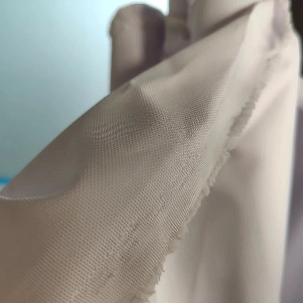 Cheap Price Wholesale 500D White Codura Milky Coated Customized PU High Quality Oxford Fabric In Coat