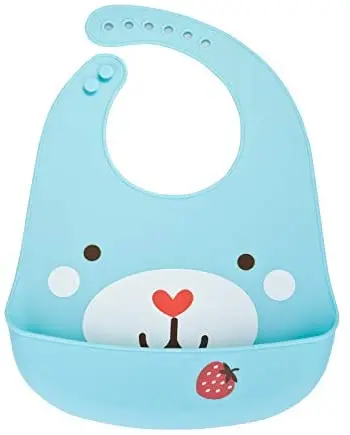 Cartoon Waterproof Silicone Baby Bibs Food dribble soft waterproof  toddler feeding bandana silicone bibs