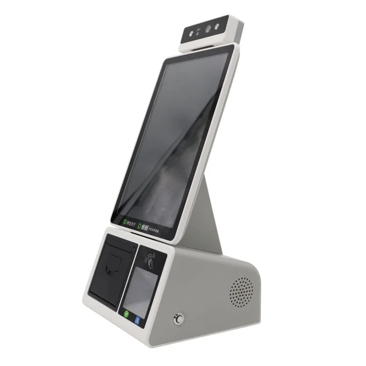 Hot Selling 10.1inch All In One Touch Android Payment terminal Restaurants Self Ordering Kiosk self payment machine free SDK