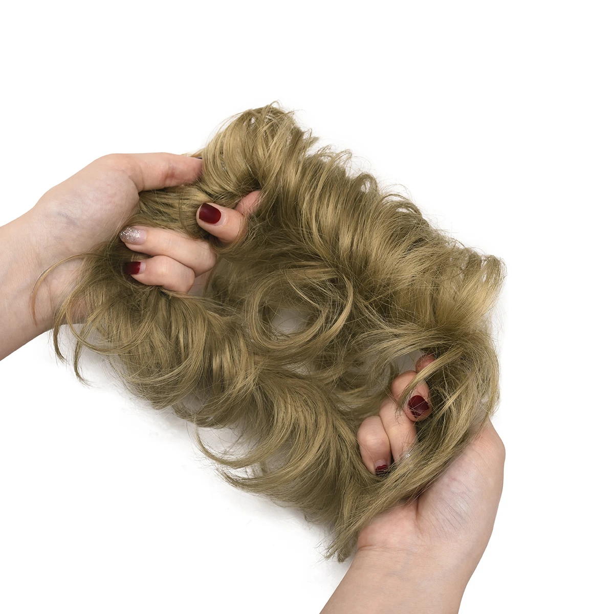 Высококачественный шиньон для девушек, пучок для волос с резинкой, синтетическое кольцо для волос, пучок волос, хвост