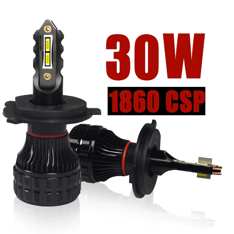 Best Price High Quality MINI Led Headlight 30w 12000lm 6000k H1 H3 H4 H7 H11 9005 9006 9012 Led For Car luces led auto