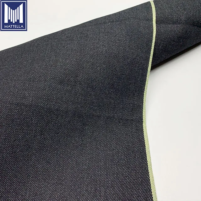 vintage raw denim fabric for jeans jacket selvedge denim fabric from bangladesh garment factory