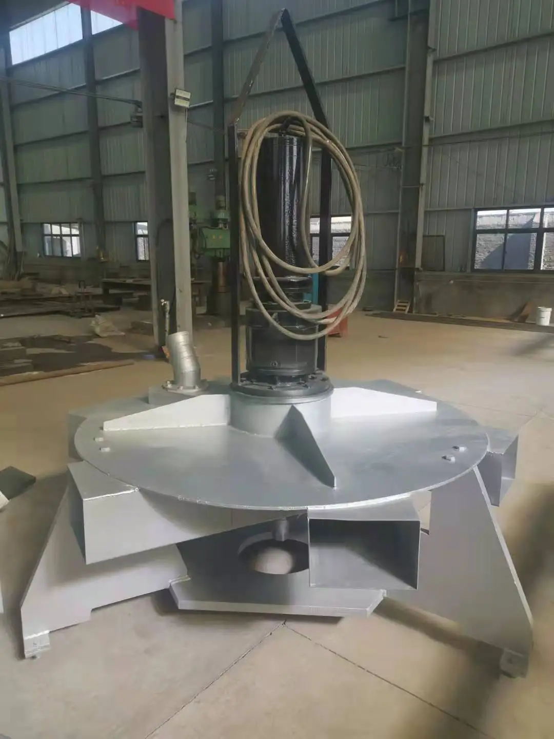 Nano Bubble Generator Wastewater Treatment Plant Centrifugal Submersible Aerator For Oxygen Filing