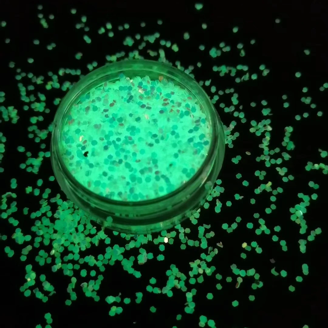 Manufacturers stock glow-in-the-dark nail polish nail printing glitter gold onion glitter powder