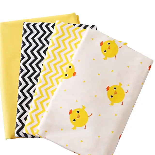 Hot Sales Sweet Girl Baby Fabric Cotton Twill Fabric Digital Printed Fabric