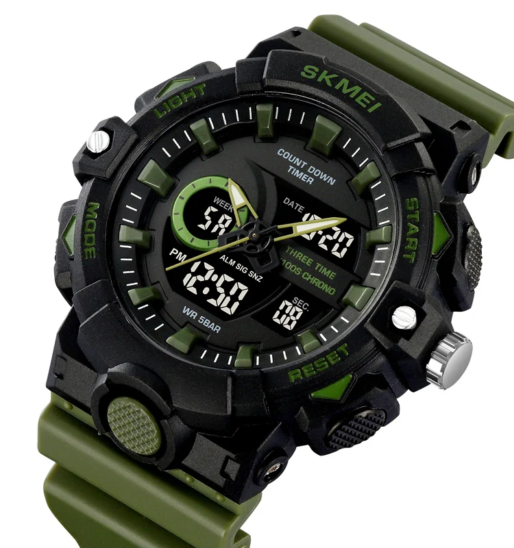 SKMEI 2225 DIGITAL WATCH NEW POPULAR SPORT STYLE LIGHT WEIGHT DUAL TIME WATCH