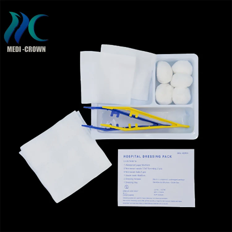 
OEM wound dressing disposable sterile urine catheterization kit 