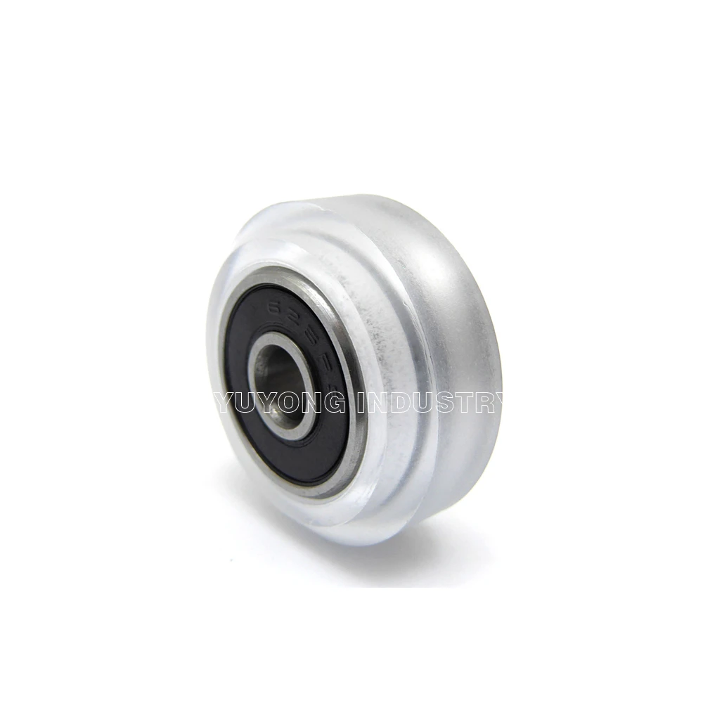 High precision CNC clear Polycarbonate Xtreme Solid v wheel Assy v slot wheel for V-Slot rail OX CNC C-Beam parts 3D parts