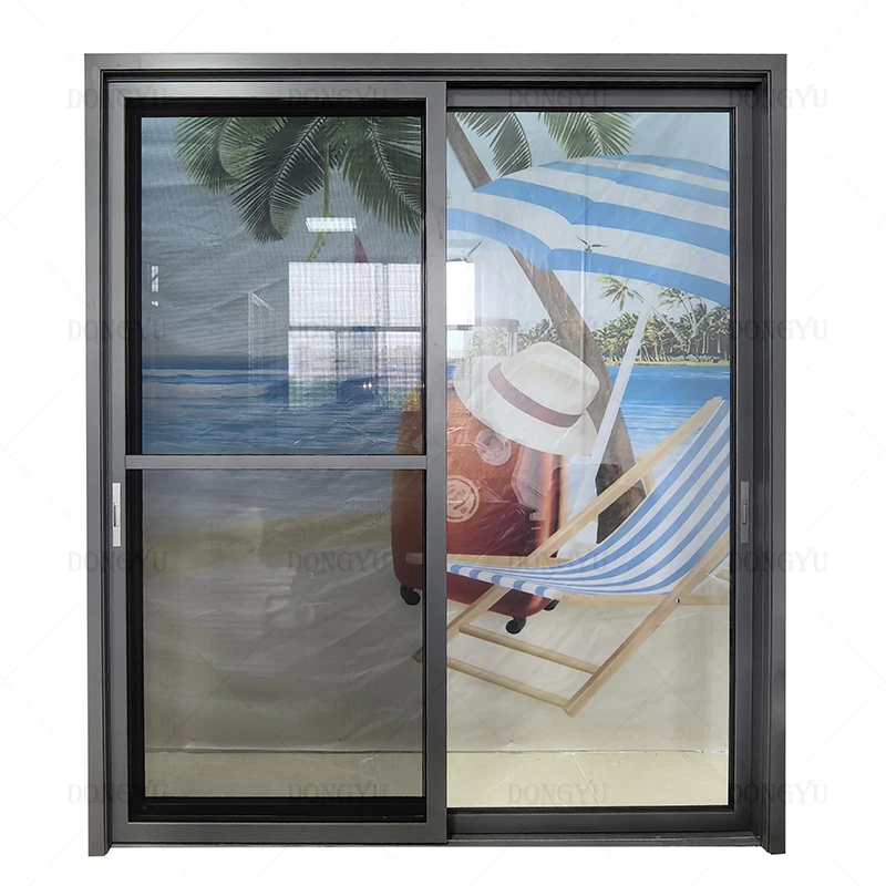 Wellington High Quality Glass Aluminum Lift Sliding Door AS2047 Standard thermal break triple glazed aluminum casement windows