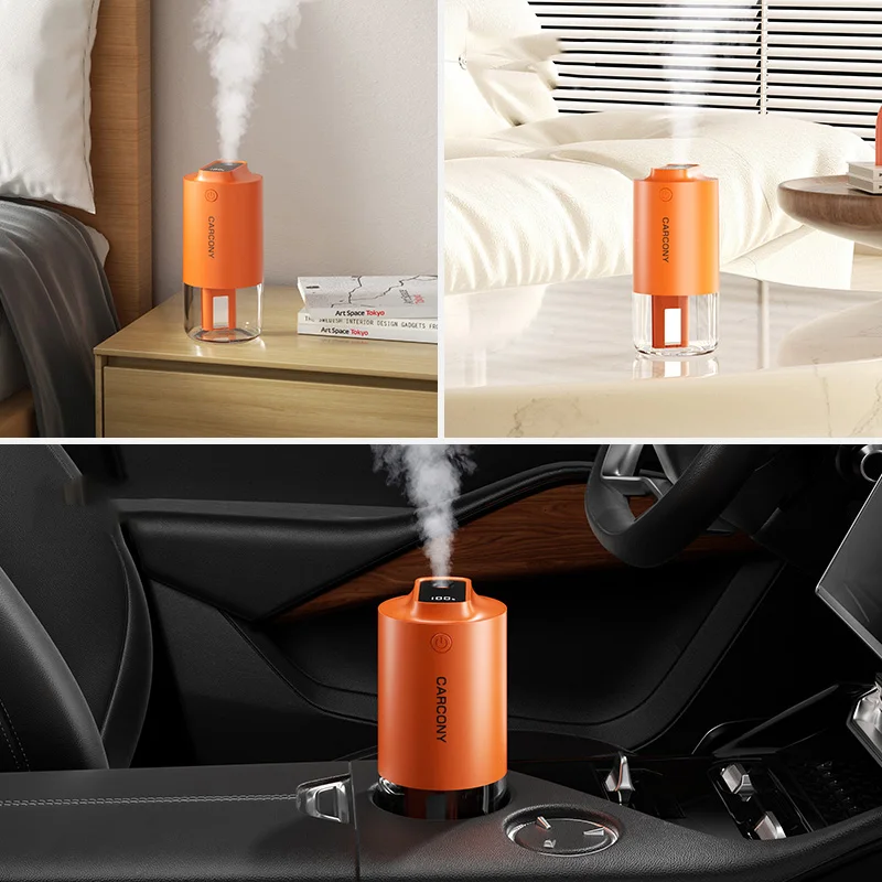 Mini Portable USB Ultrasonic Humidifiers Drippable Essential Oil Sterile Humidifier For Car Travel