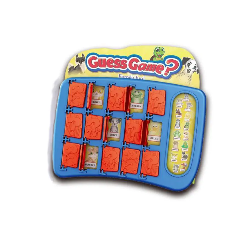 Family fun educational thinking exercise toys guess who board game for 3+ kids