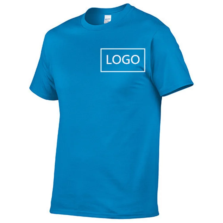High quality wholesale 100%  Cotton o-neck 180 GSM shirt Hot sale Sport T-shirt custom logo Polo shirt heavy weight T shirt