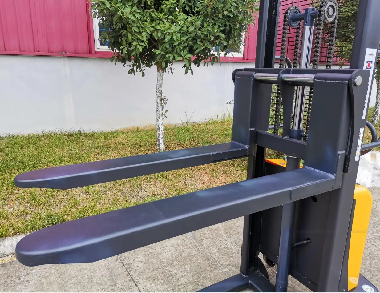 HaizhiLi Handling Equipment Factory offer 1000kg 1.6M good quality material handling equipment semi electric stacker