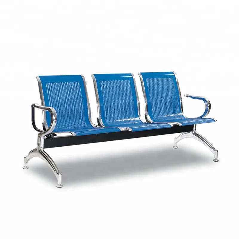 Hospital clinic airport waiting lounge bank 3-seater waiting room gang seating chair