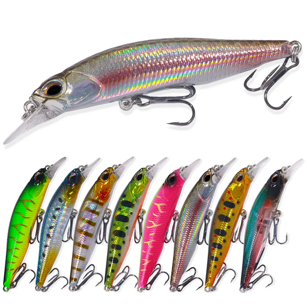 New Design Minnow Fishing Baits 7.5CM 5.1G Hard Artificial Lures Fish Pencil Lure