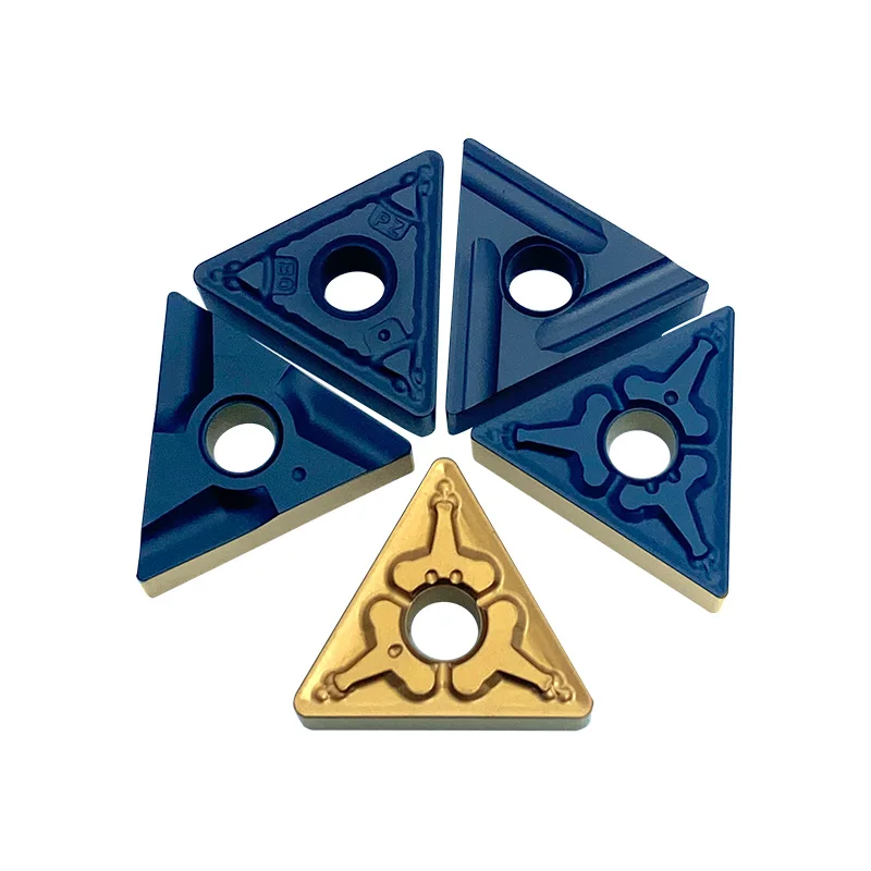 High Quality TNMG160404 CNC Lathe Cutting Tools Carbide Cemented Carbide CVD Coated Stainless Steel Triangle Direct Manufacturer