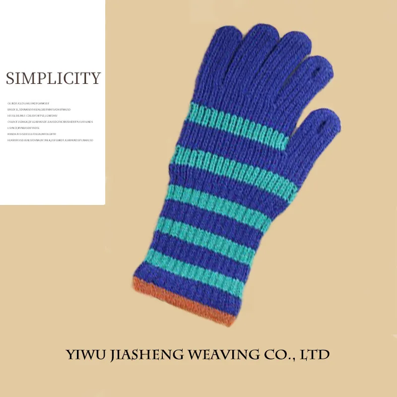 Зимние женские велосипедные перчатки в Корейском стиле кашемировые шерстяные теплые Утепленные с двумя пальцами для улицы вязаные сенсорным экраном