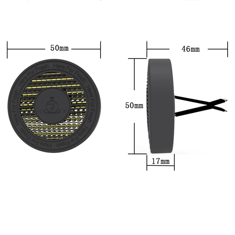 Hot sale Designer fragrance car vent air freshener Scented beads  for car perfume logo Car Diffusers