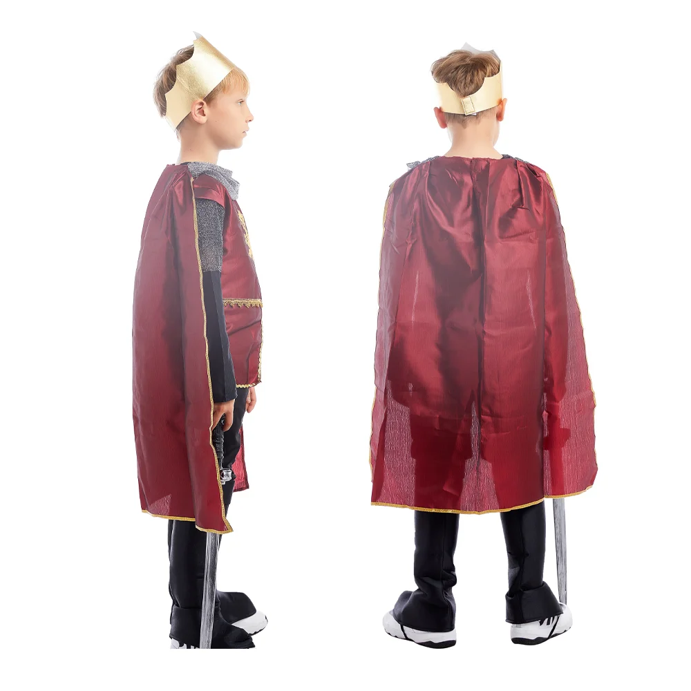 New  Gladiator Cosplay Greek Spartan Knight Boy Carnival Party Ancient Roman Warrior Costume For Boys