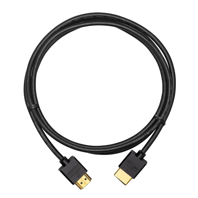  Ультратонкий высокоскоростной кабель 3D 4K UHD 18 Гбит/с hdmi hdtv ethernet в формате 4 K ультра