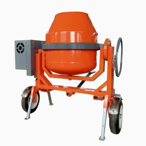 350L/400L/500L/750L Forced  Diesel Small Self Loading Mobile Concrete Cement Mixer