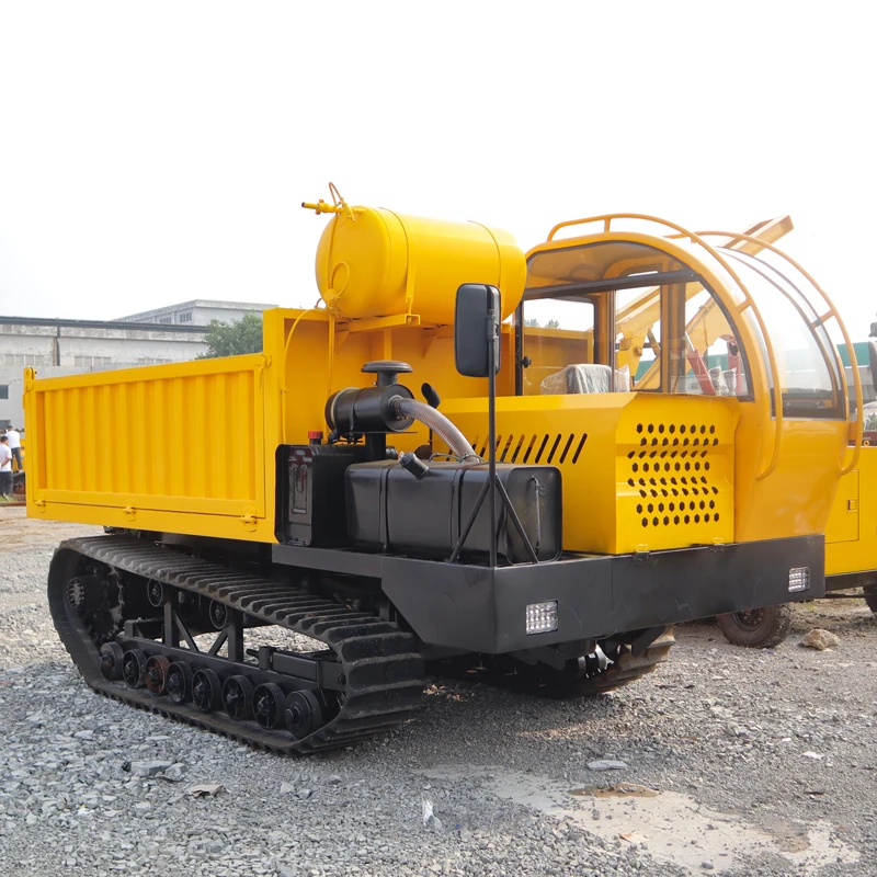 Best Price 8 Tons Crawler Truck Transporter Crawler Dump Truck Suitable For All Terrain Crawler Tractors For Sale