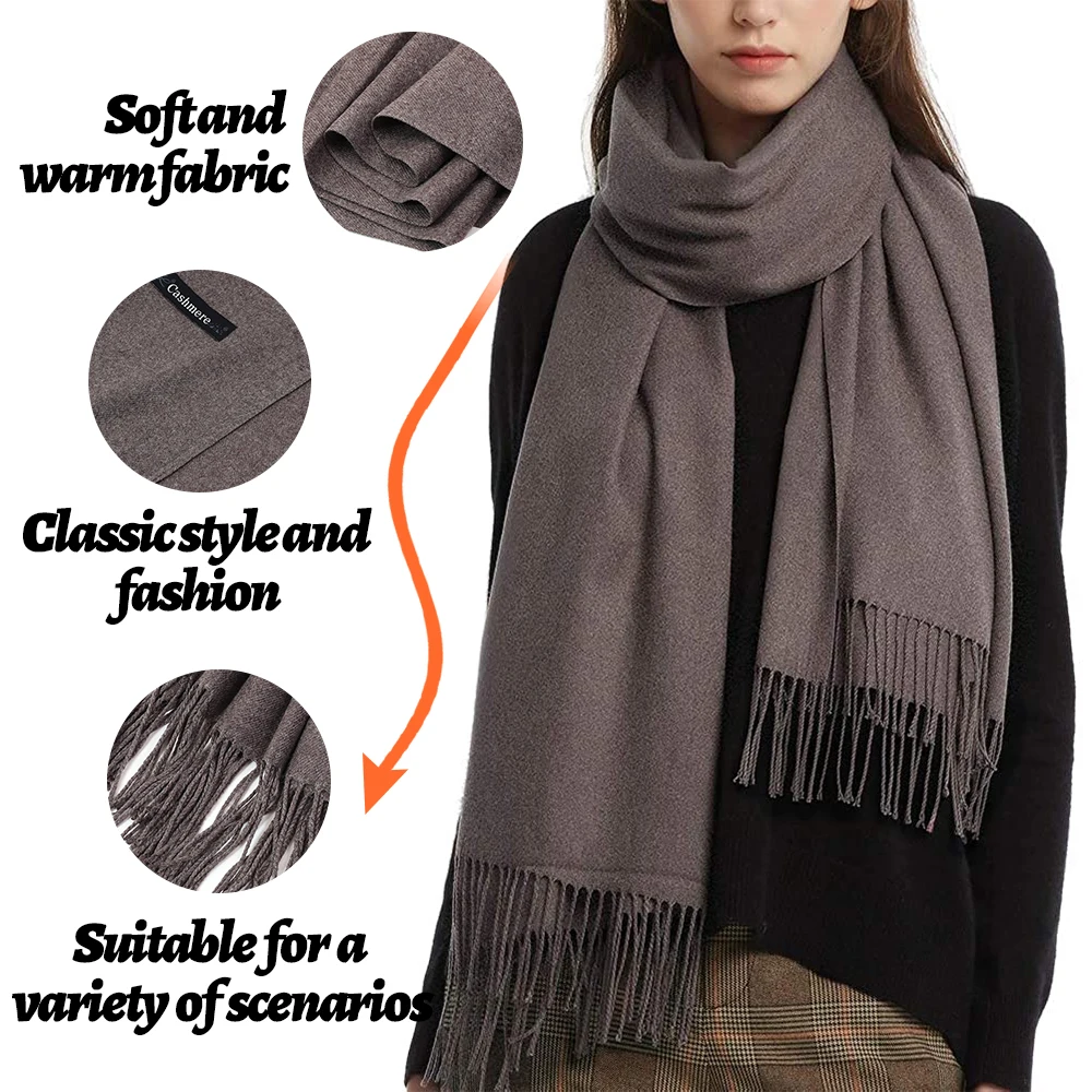high quality scarf cashmere winter men shawl stylish pashmina Scarves for women