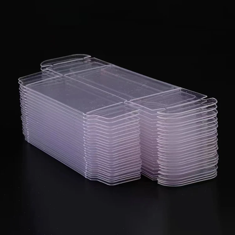 Eco-friendly Material PET RPET Plastic Transparent Box Packaging Retail Box