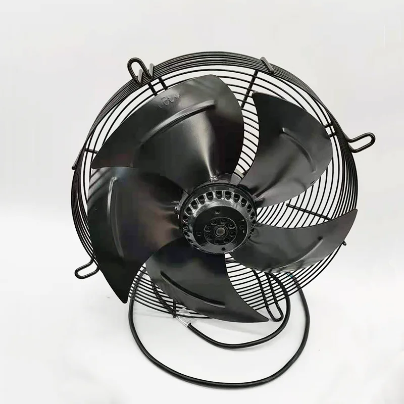 250mm 220V Single phase  Used In Refrigeration Equipment Four Motor Poles Axial Fan with External Rotor Moto