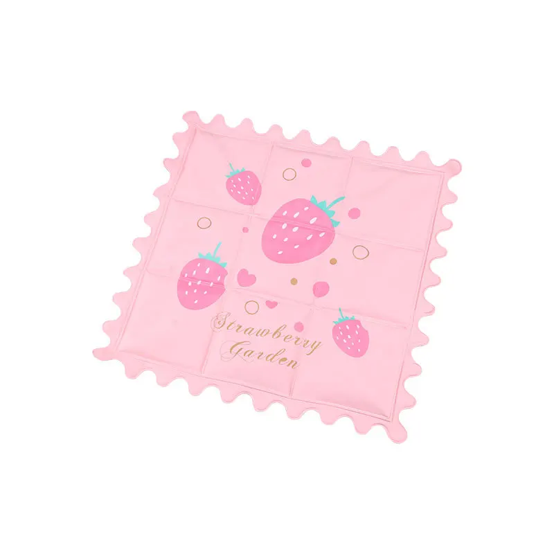 New multi-function ice pad Cool down magic weapon in summer Student gel enlarged cushion Car supplies Cartoon cooling pad