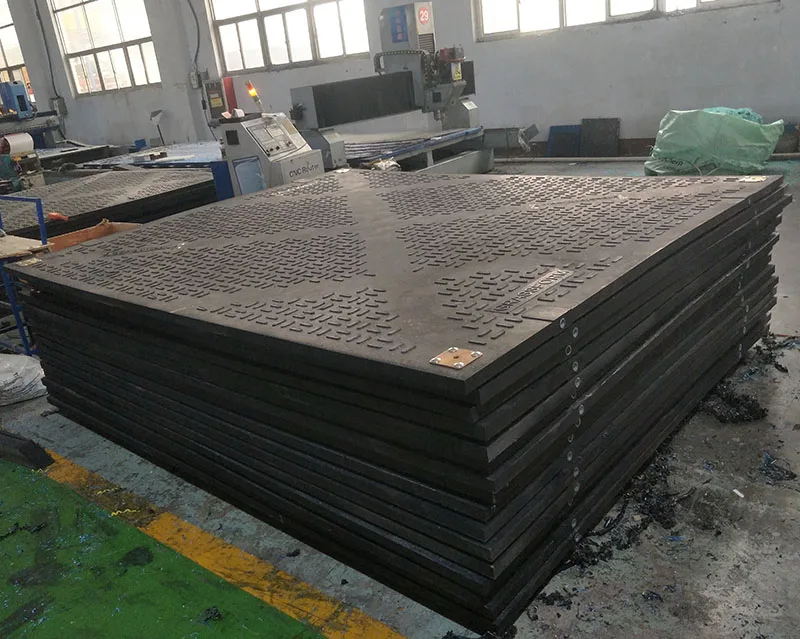 Строительный временный дорожный наземный коврик UHMWPE