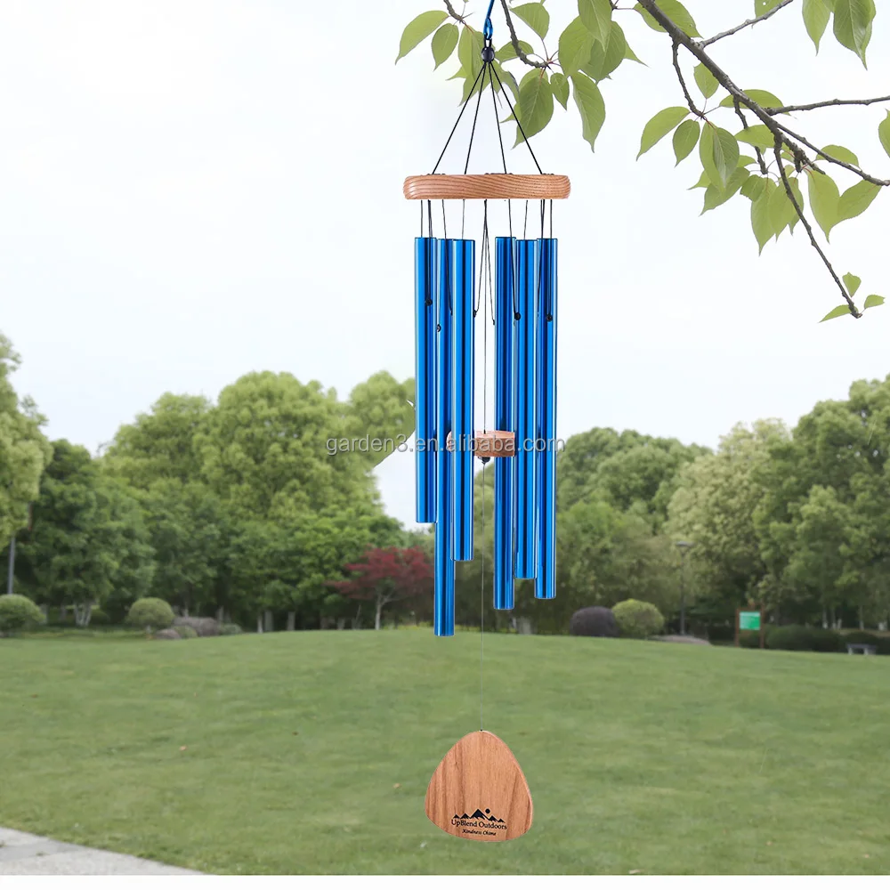 Wind Chimes 32' Custom Wind Chime Aluminium Tube with S Hook Garden Decor