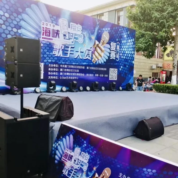 ZSOUND профессиональный аудио dj тонкая звуковая система блока 18 дюймов активная мощность
