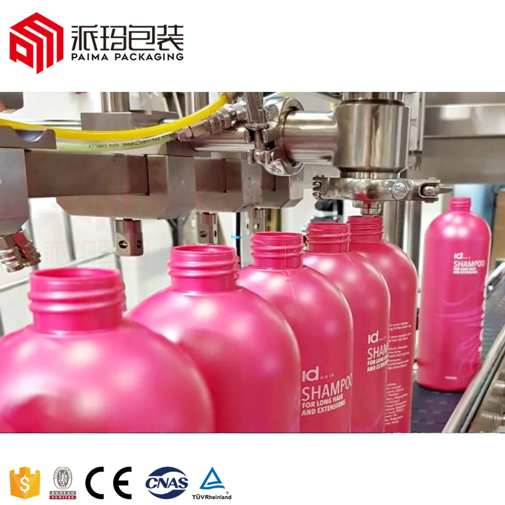 Totally automatic piston type 4 heads liquid soap liquid laundry detergent filling machine with best price