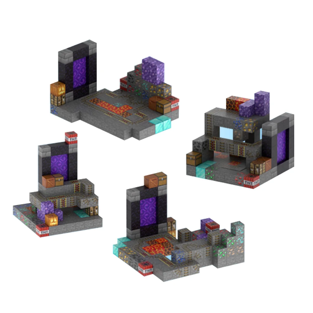 Building Cubes Construction Toys Mine Craft Magnet building bock World Magnetic Christmas and new year gift for Kids Ages 3-10