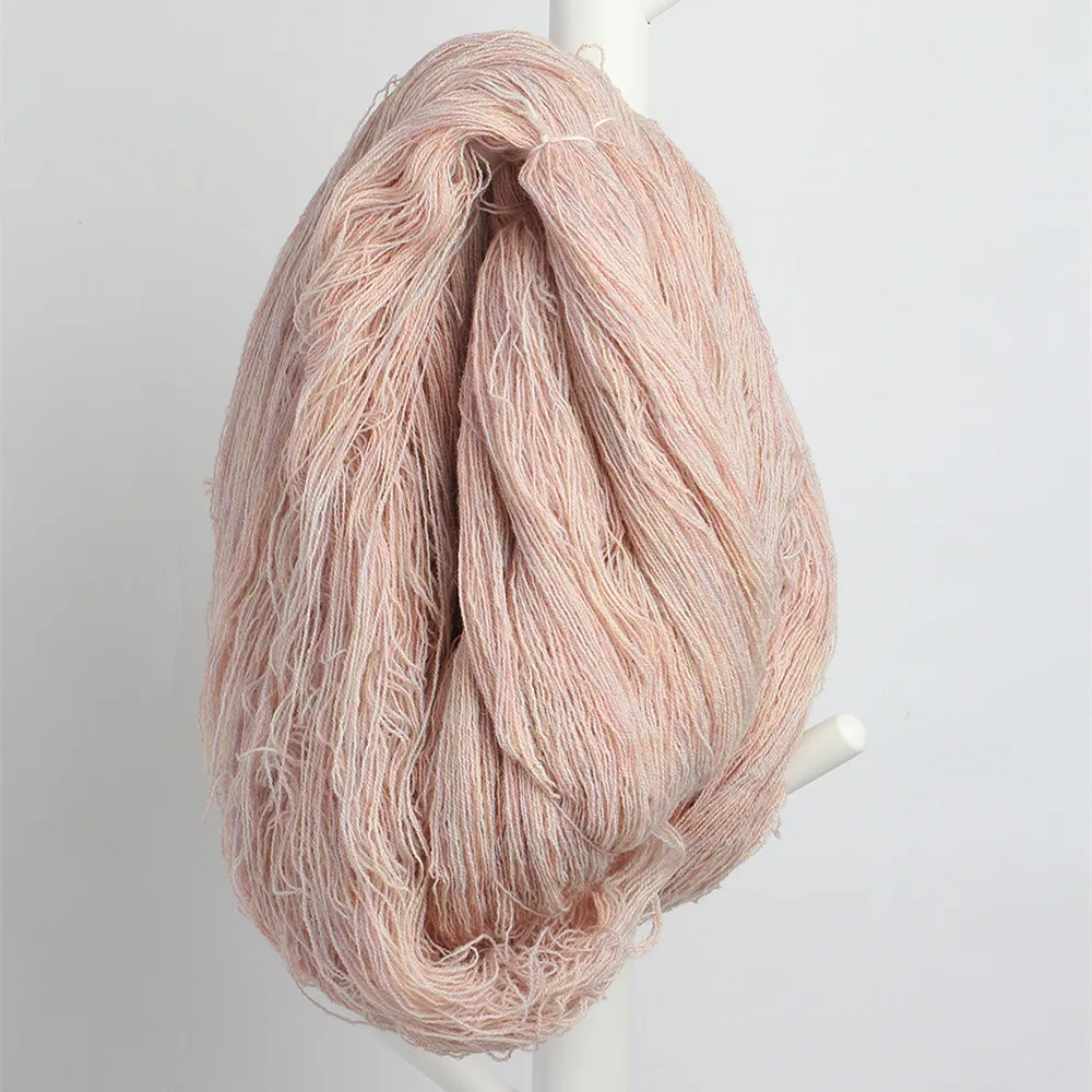 Fancy Melange Dyed Hank Yarn NM28/2 NM32/2 100% Acrylic Yarn for Hand Knitting