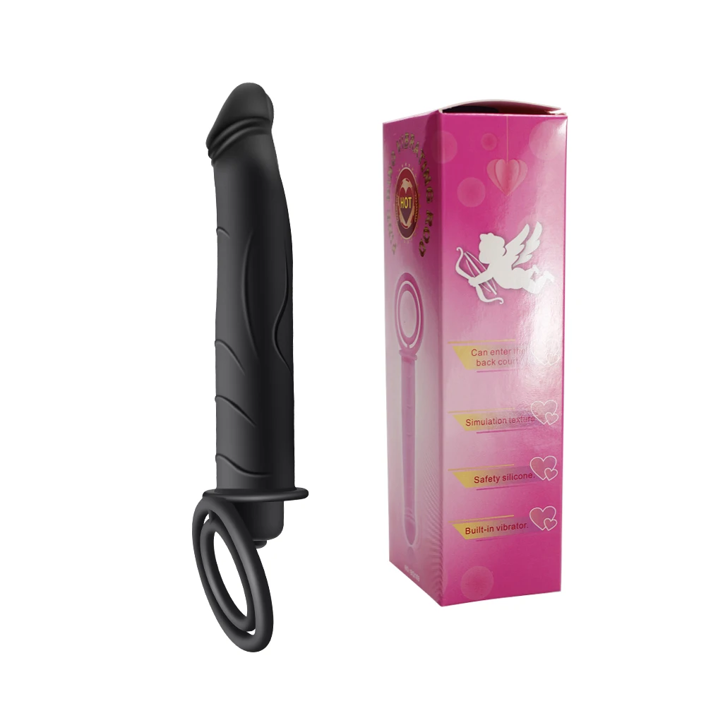 Anal Stimulate Penis Cock Ring Delay Ejaculation Sex Toys Vibrate for Men Silicone Couples Sex Product Factory Outlet