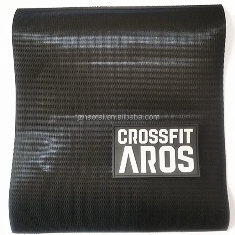 ZT custom personalized fashion branded name logo embossed printed PVC badges with hook and loop sticky backing