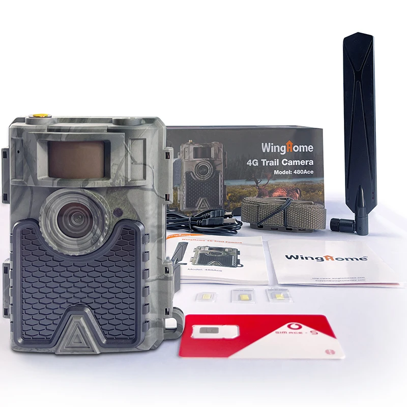 Winghome Солнечная энергия Canpark дикая спасательная камера HD видео фото преобразователь