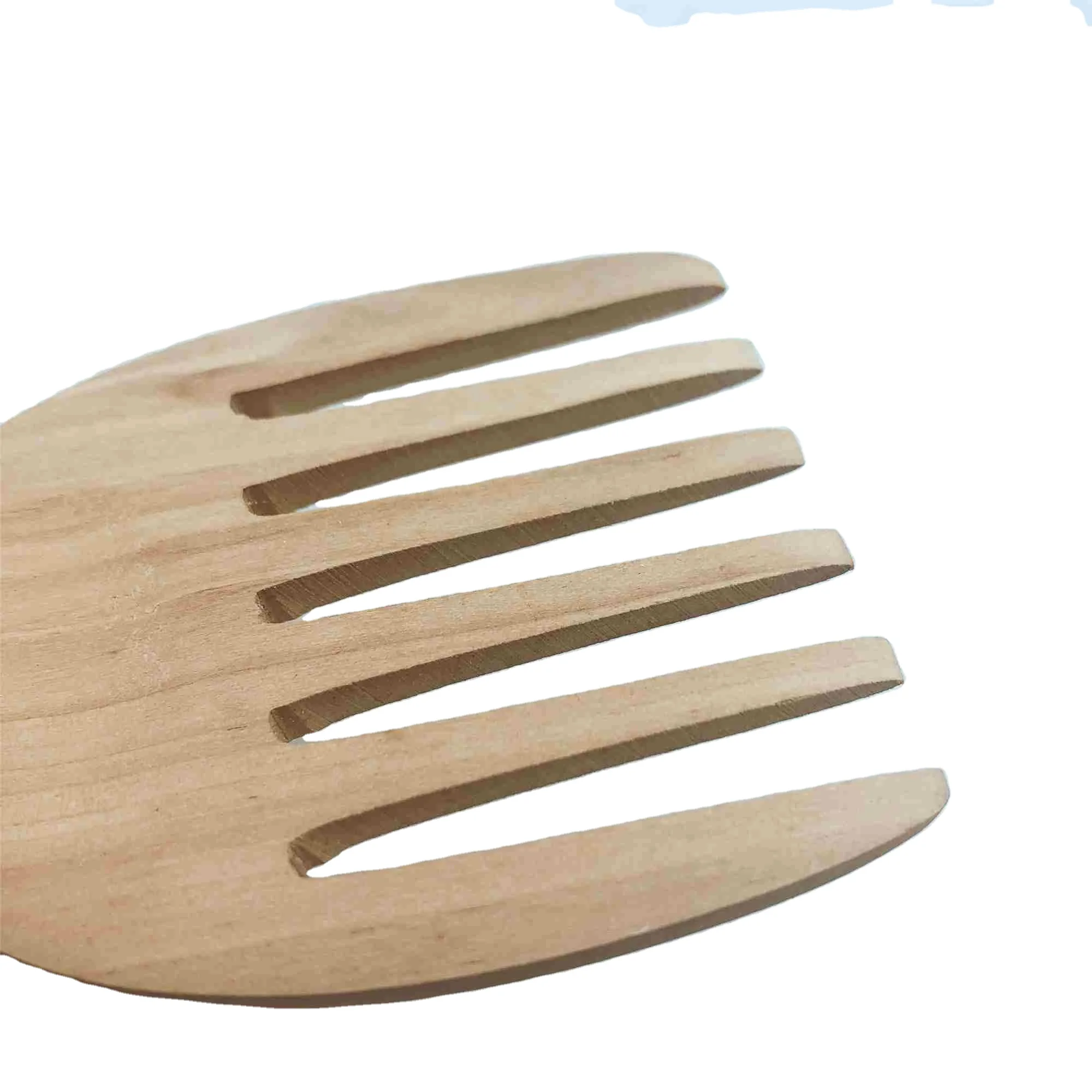 Handmade 100% Natural Pear Wood Hair Beard Combs Scalp Massage  Anti Static Black Mini Combs