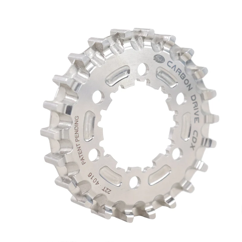 Ремни приводные Gates CDX из углеродного волокна для велосипеда, Центральная гусеница HMN, 9 сплавов, 6 болтов, задние звездочки для велосипеда, свободное колесо