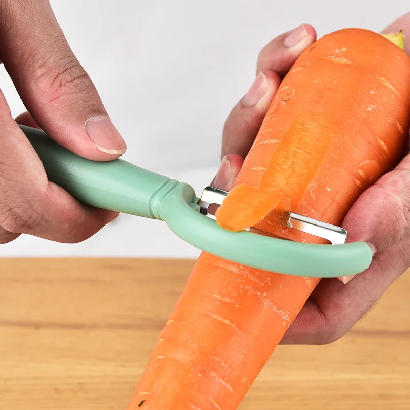 Kitchen Accessories PP Handle Stainless Steel Multifunctional Potato Mango Apple Fruit Vegetable Peeler
