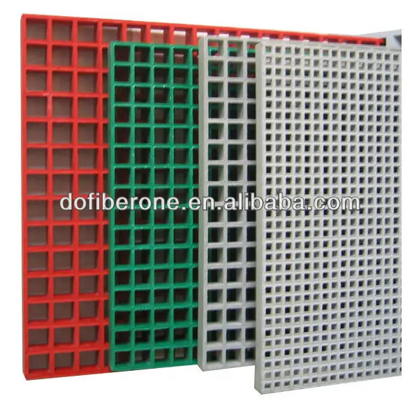 fiberglass FRP GRP pultrusion grating 25-30-38-50mm T I-bar